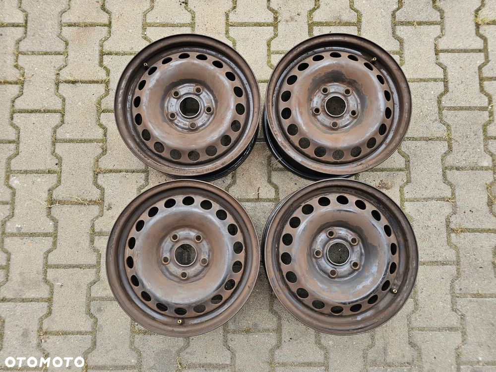 (S8) Felgi stalowe 15'' VWAG Skoda Octavia II Volkswagen Golf V VI Touran Seat Leon II Audi / 6Jx15 ET47 5x112