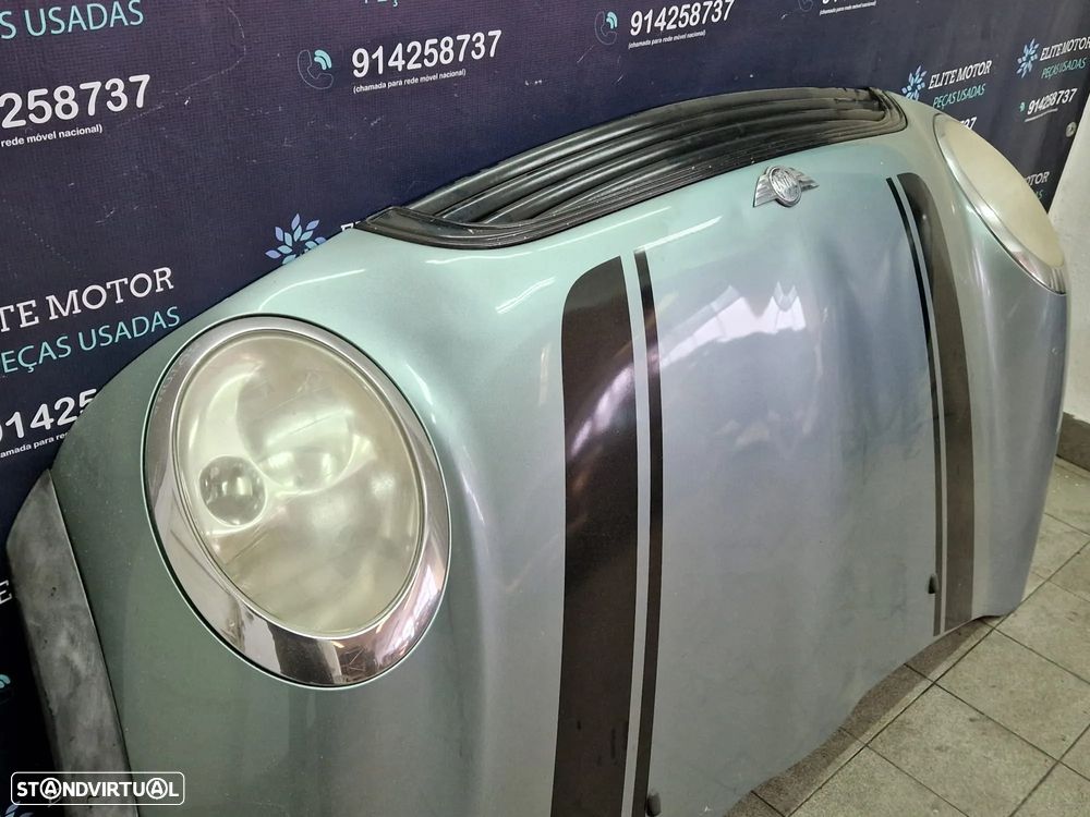 Frente completa usada MINI ONE R50 capot parachoques guardalamas oticas - 6