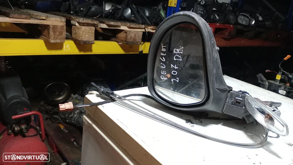 retrovisor Peugeot 207 Direito - 1
