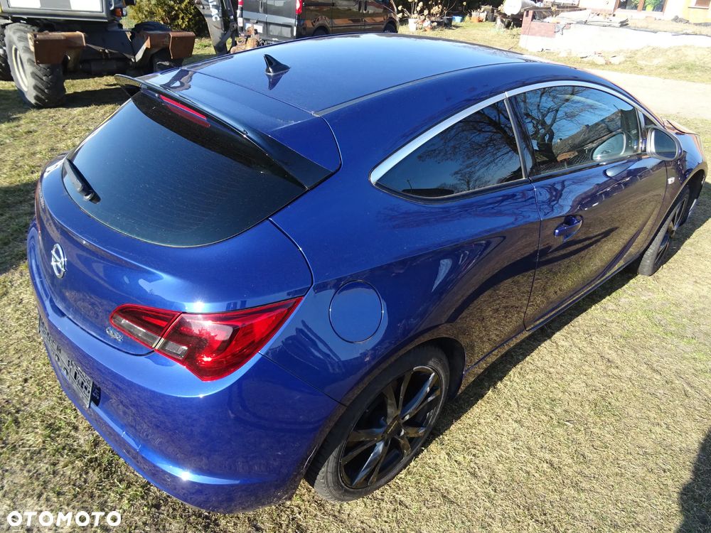 OPEL ASTRA J OPC GTC COUPE KLAPA TYŁ TYLNA SPOILER Z22N - 6