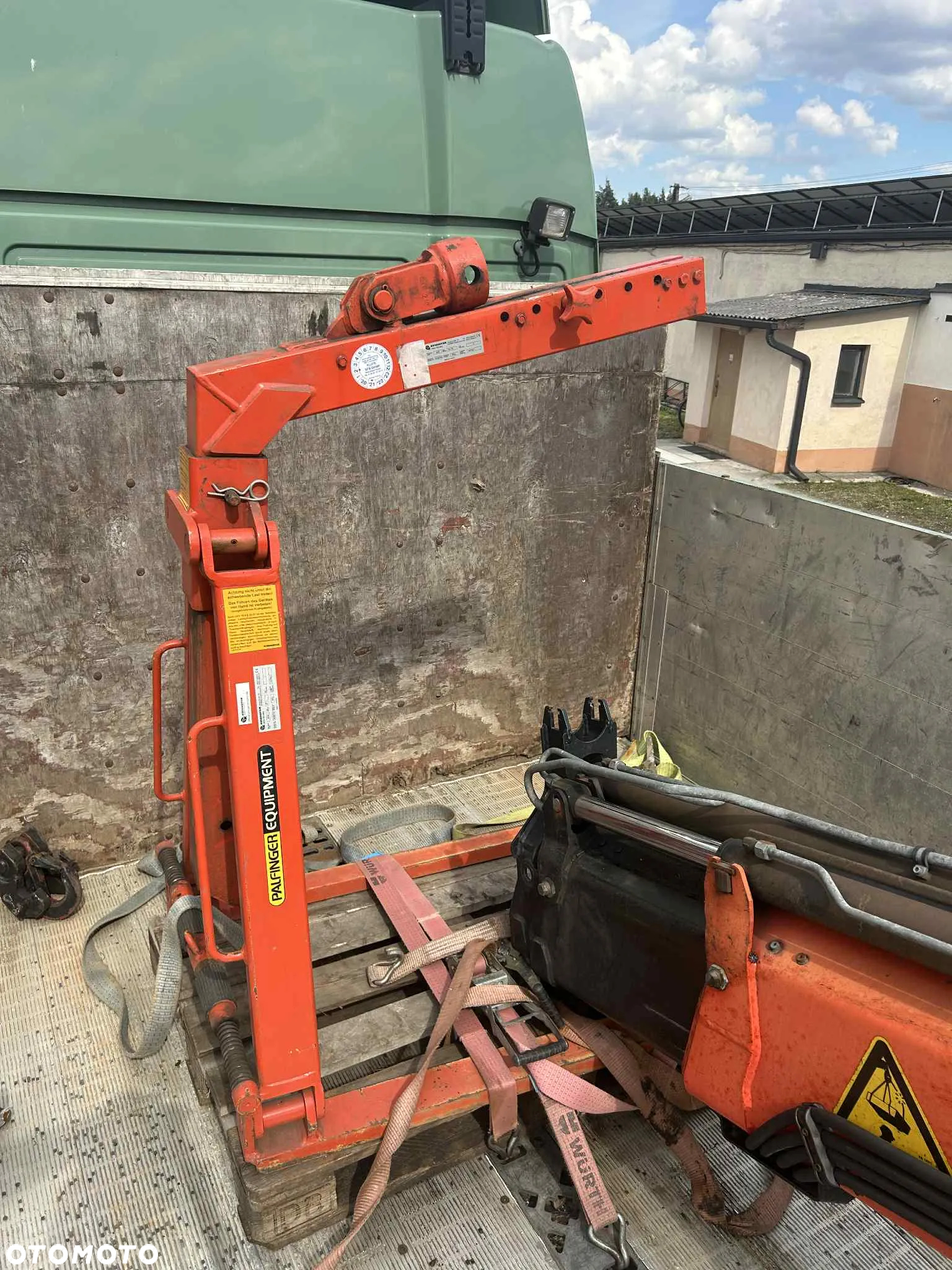 Widły do palet dzwig HDS Palfinger 1500 kg - 7