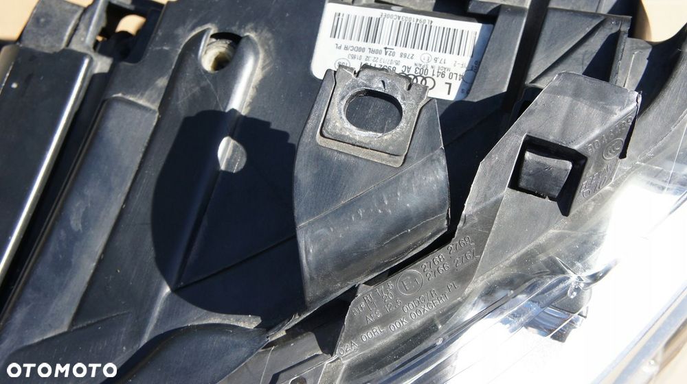 PRZEDNIA LEWA PRAWA LAMPA AUDI Q7 LIFT 4L0 XENON LED - 3