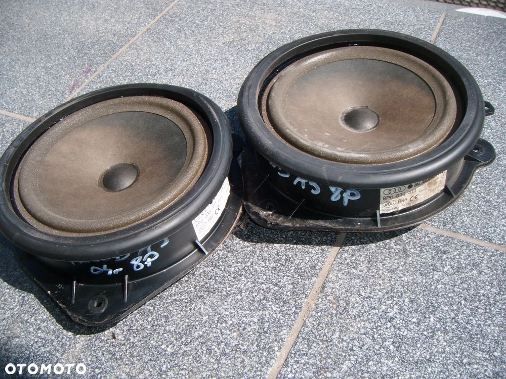 audi a3 8p 04r głośniki w drzwi przód komplet 8p0035411 - 1
