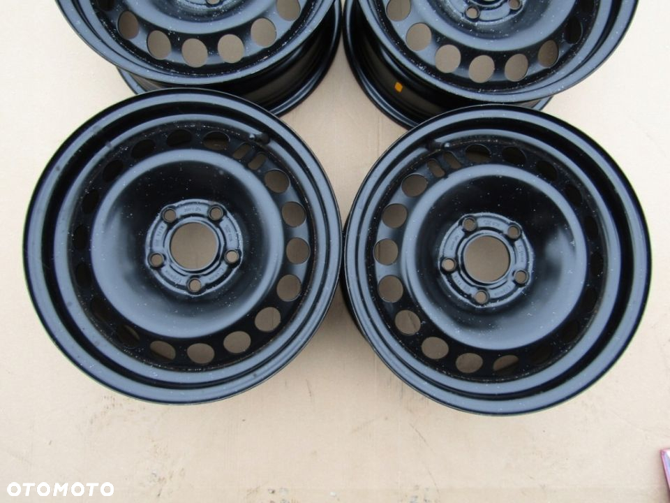 4x Felgi 15 Opel Astra H III Meriva A Vectra C Zafira A 6,5j 5x110 ET35 - 6