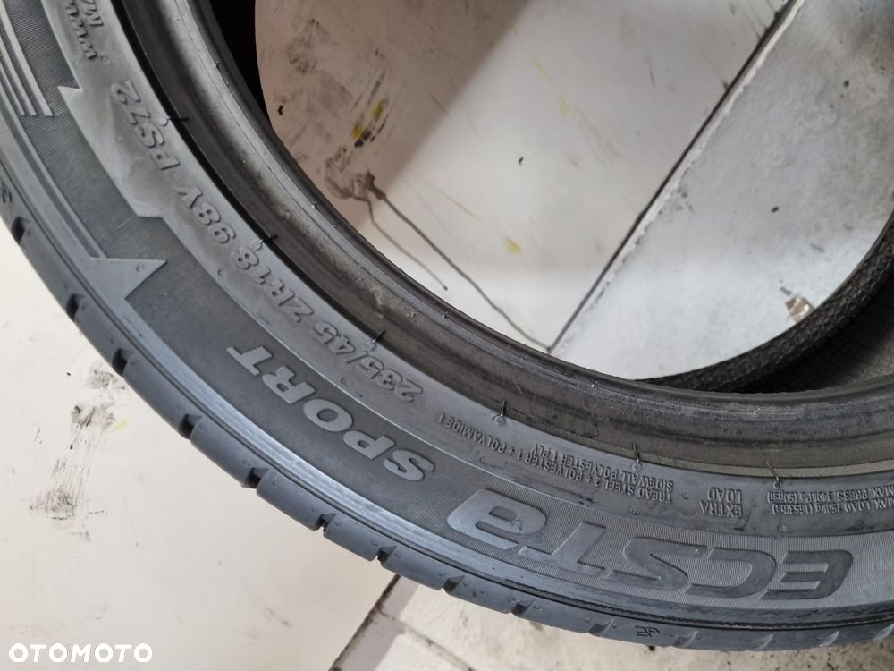 2x 235/45R18 98Y Kumho Ecsta Sport 7,2mm 2025 opony letnie - 7