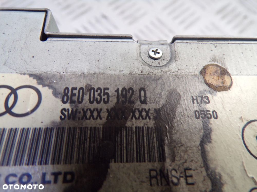 RADIO AUDI A4 B7 8E0 035 192 Q - 4