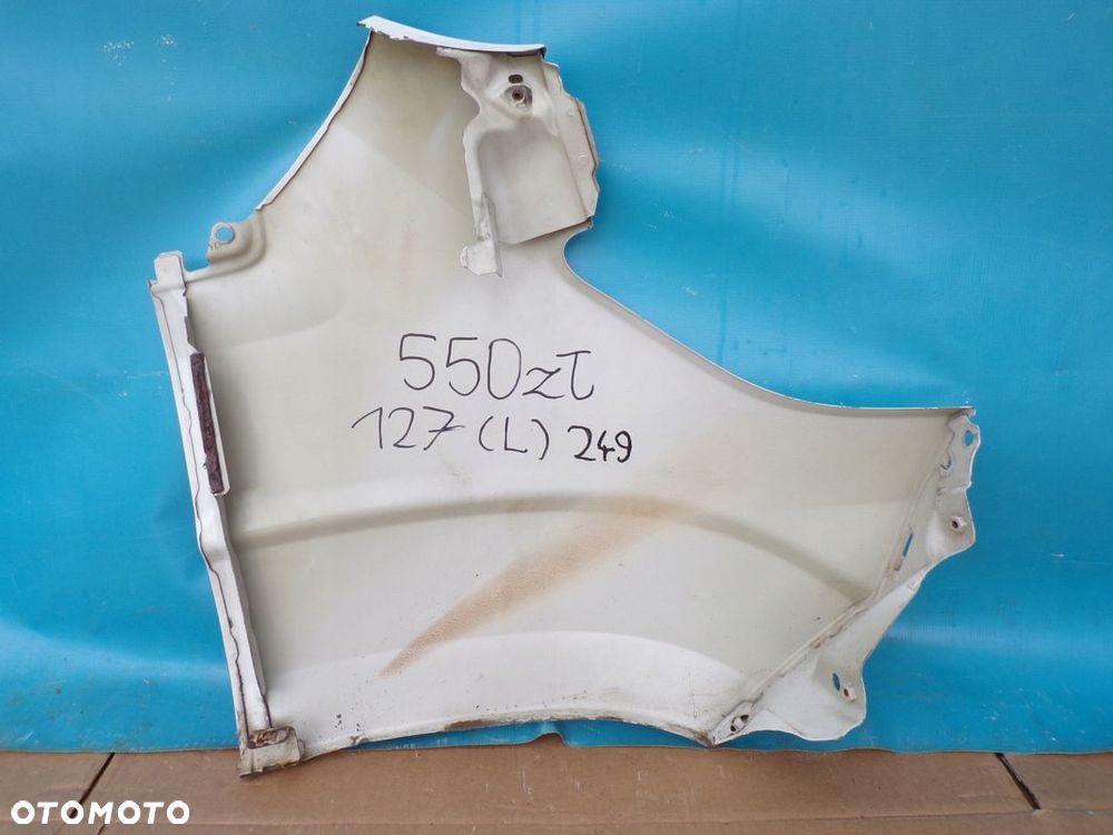 DUCATO BOXER JUMPER Lift 14- błotnik przedni LEWY BIAŁY - 6