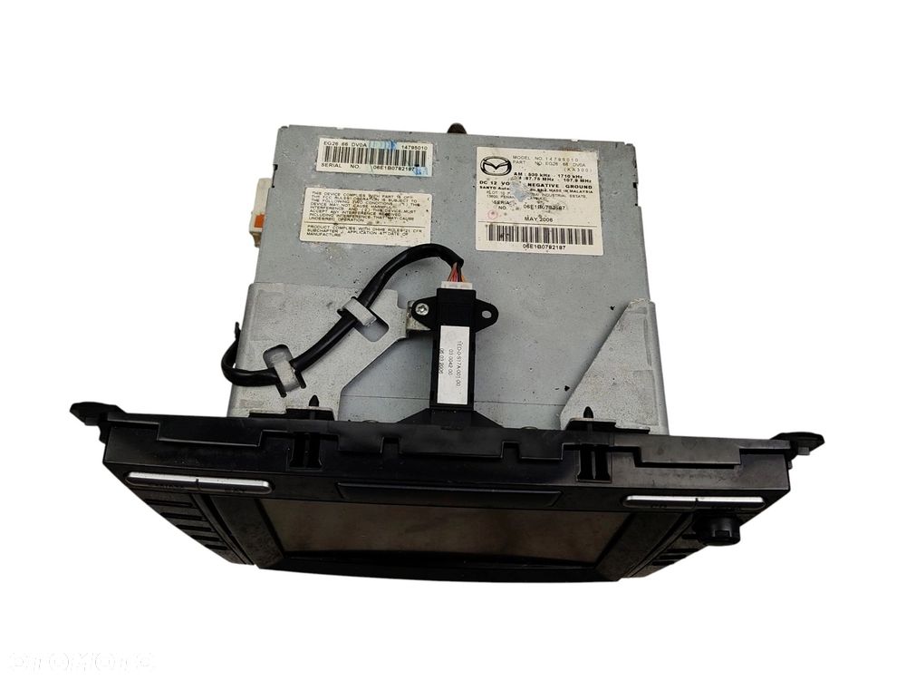 RADIO MAZDA CX-7 (2006-2009) 2.5 MZR 163KM EG2666DV0A - 2