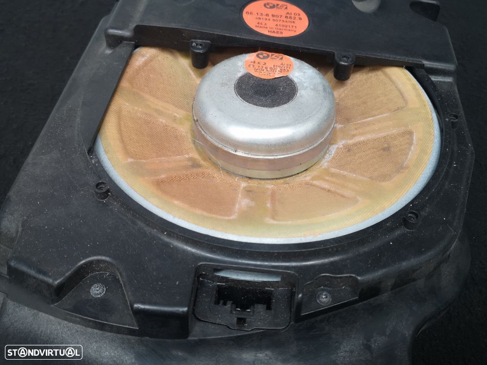 Coluna de som SUBWOOFER direito LOGIK7 harman/cardon bmw7 e65 e66 2001-2008 - 2