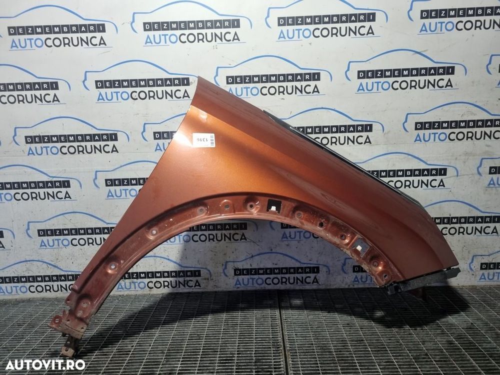 Aripa Dreapta Fata Peugeot 3008 II 2016 - 2020 4 Usi Copper Braun Perleffekt ELG (1316) - 1