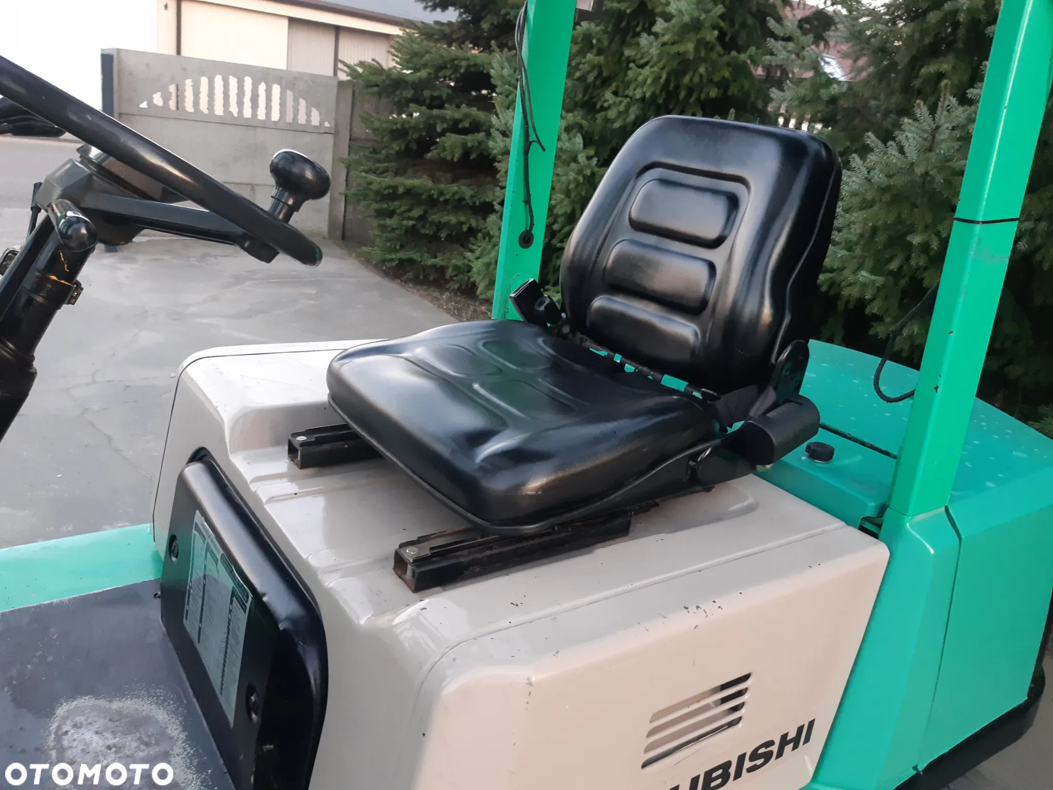 Mitsubishi FD25 przesuw wózek widłowy z Niemiec - 12
