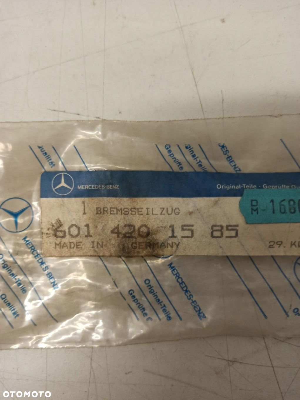 LINKA HAMULCA RĘCZNEGO MERCEDES T1 A6014201585 - 2