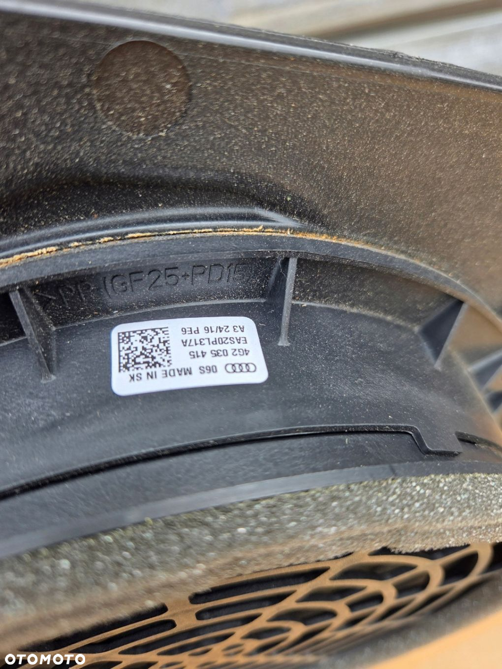 AUDI A7 C7 4G LIFT GŁOŚNIK DRZWI PRAWY PRZÓD PRZEDNI 4G2035415 4G8837104 - 3