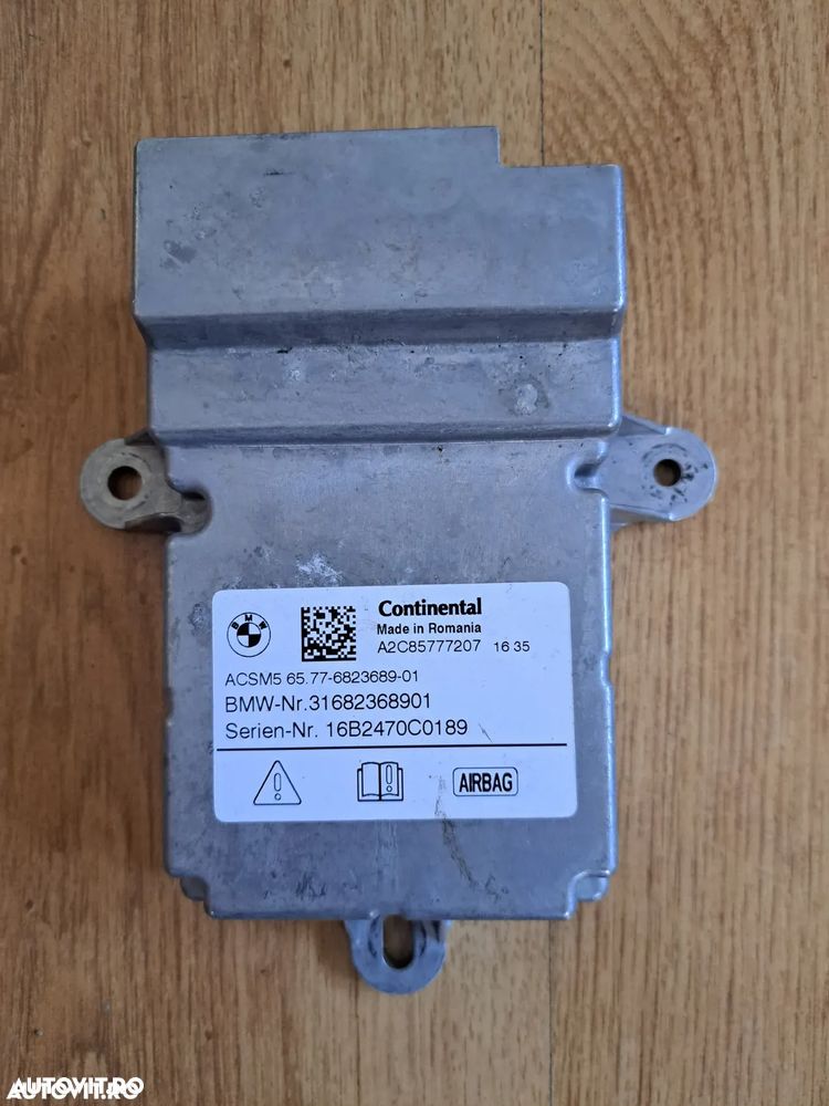 Modul ECU unitate calculator senzor impact airbag original bmw G30 G31 G38 G32 G11 G12