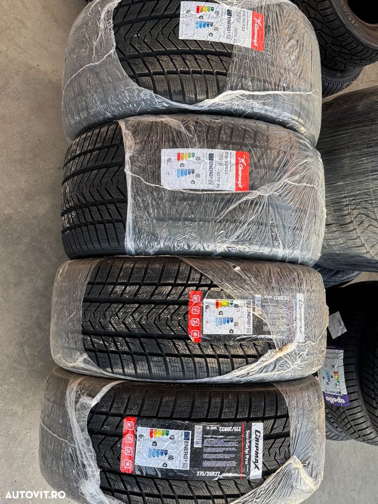 Vând set anvelope 275/35/22-315/30/22 gripmax de iarnă noi