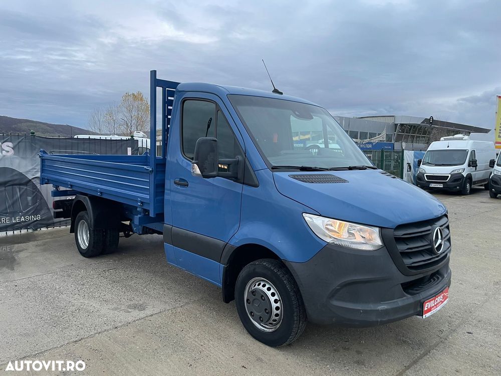 Mercedes-Benz Sprinter BASCULABIL AXA DUBLA SPATE Bena 3.8 m - 3
