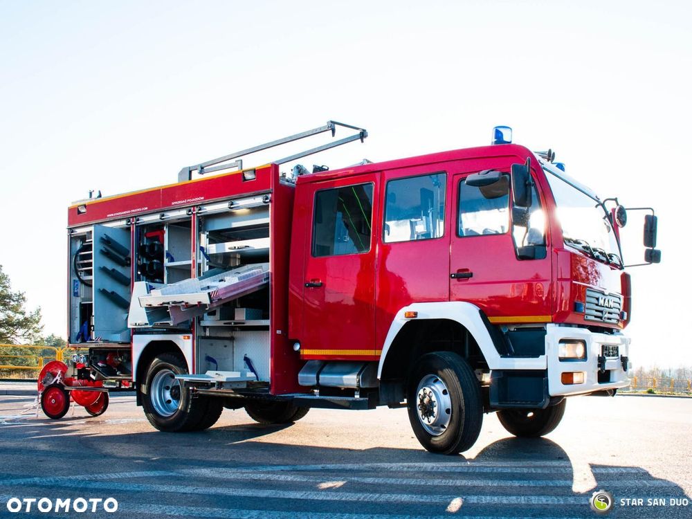 MAN L 80 4x4 Straż Pożarna OSP Wóz Strażacki Firetruck Feuerwehr - 5