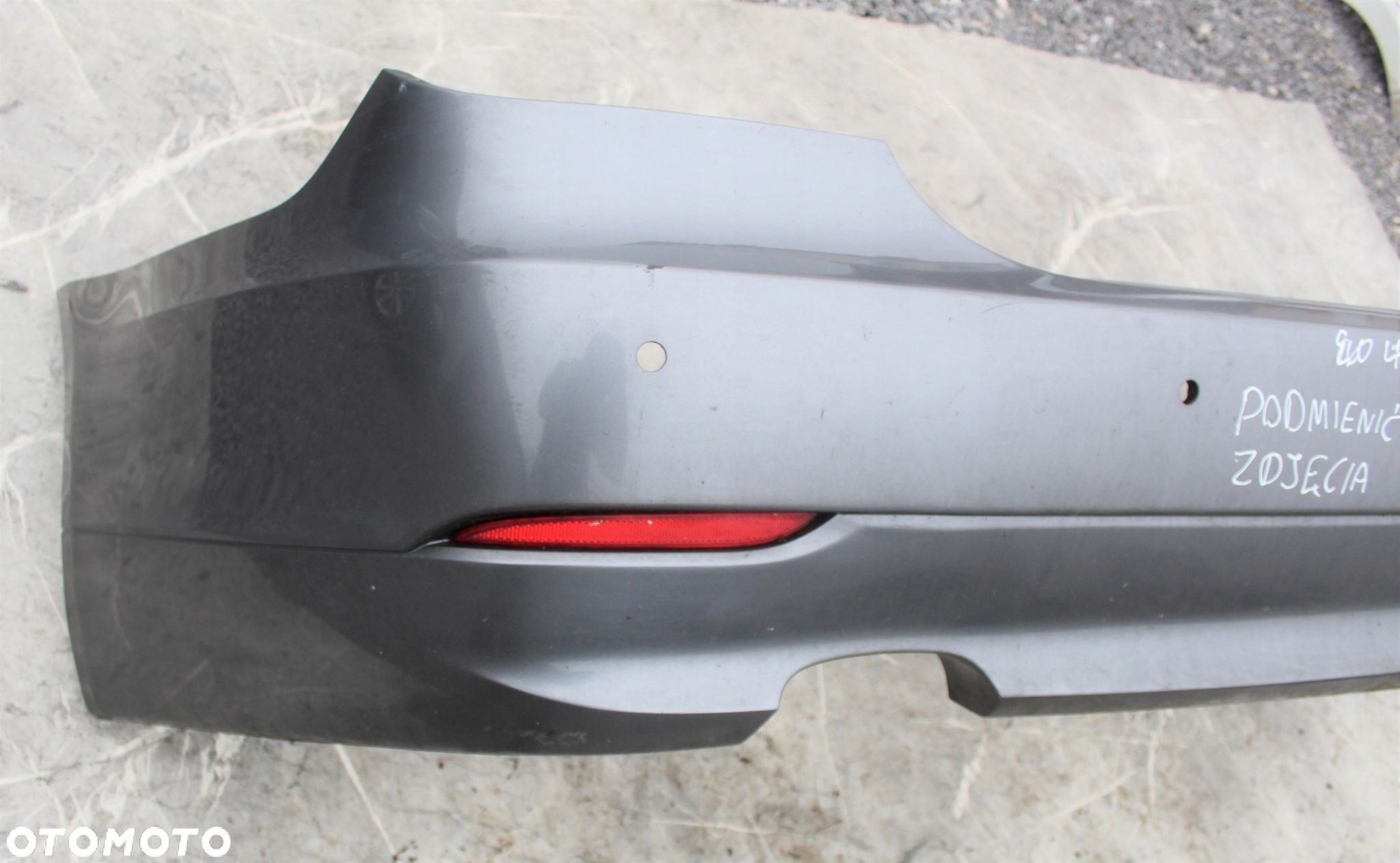 ZDERZAK TYŁ TYLNY BMW E60 LIFT LCI A52 SPACEGRAU - 2