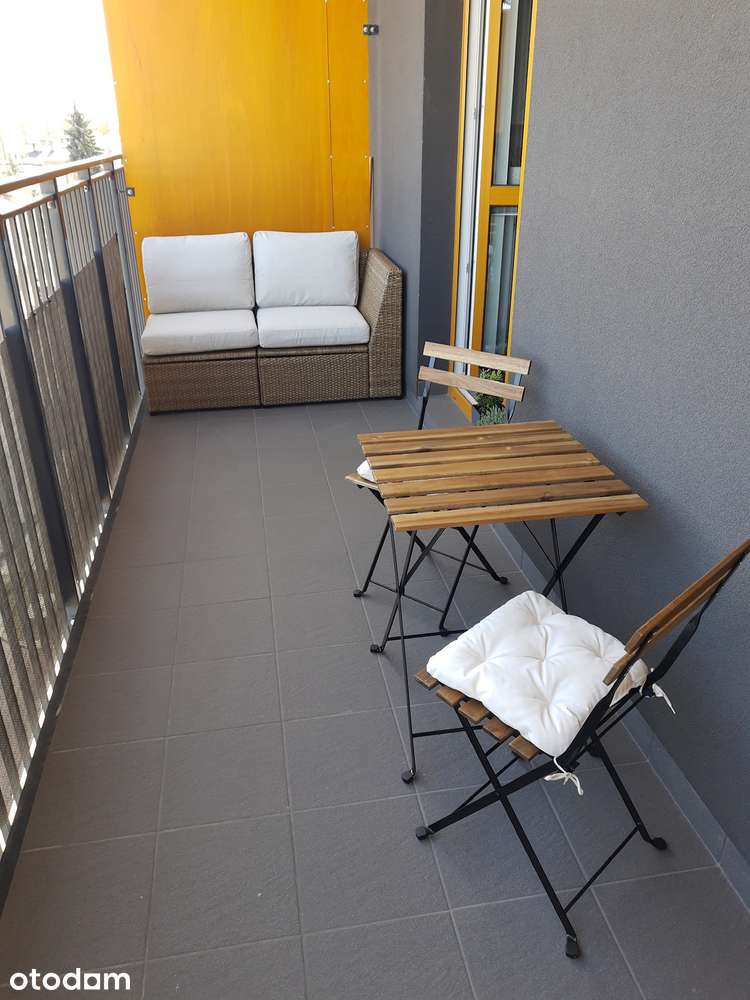 2 pokoje 37 m² | Duży balkon | Strzeżone osiedle | Raków / Włochy