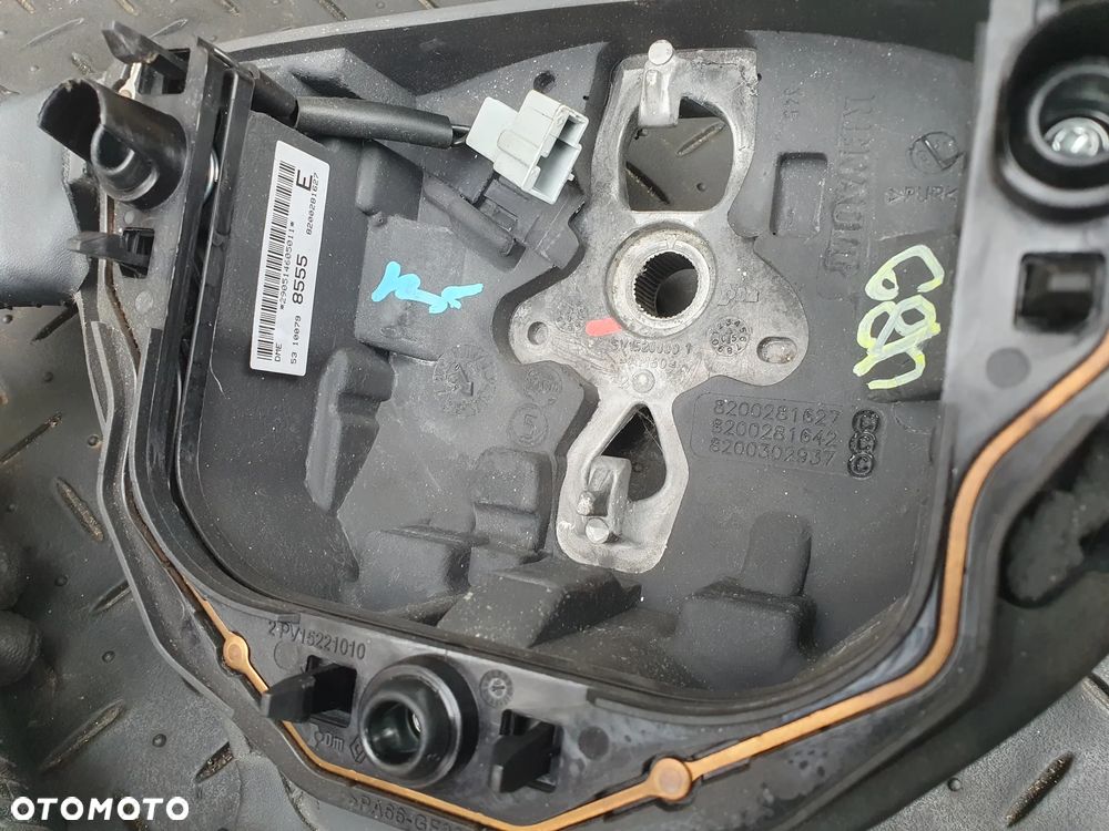 KIEROWNICA SKÓRZANA MULTIFUNKCJA 8200281627 RENAULT MODUS CLIO III - 4