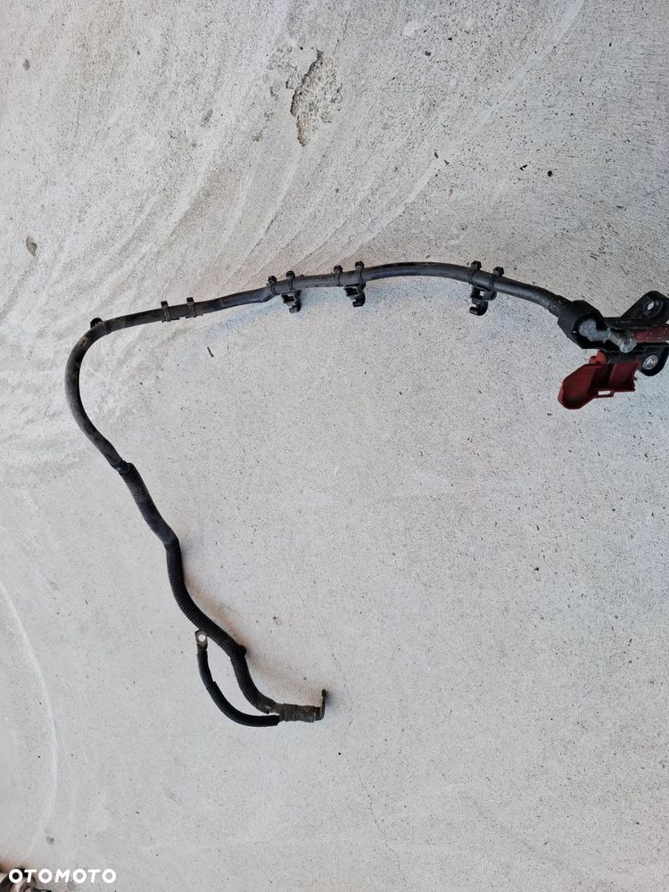 Wiązka Instalacja Rozrusznika Alternatora Akumulatora Kabel Plusowy Audi A6 C6 4F1971349A - 4