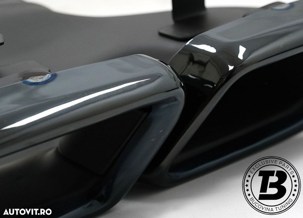 Difuzor Bara Spate cu Ornamente compatibil cu Mercedes E Class W213 A Design - 13