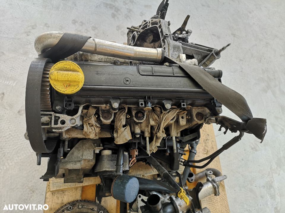 Motor 1.5 dci K9K euro 4 Renault Clio Megane Scenic Dacia 113000 km Foarte bun! - 1