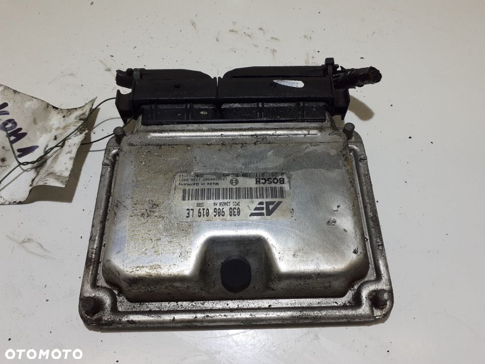 KOMPUTER STEROWNIK VW SHARAN 1.9 TDI 038906019LE ORYGINAŁ WYSYŁKA! - 1