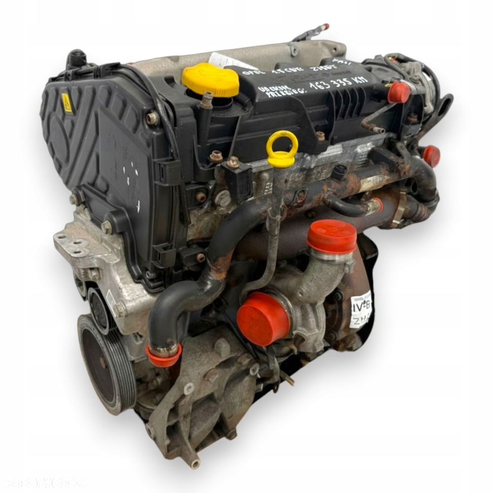 SILNIK Z19DT Saab 93 9-3 II 1.9 TID 120KM diesel kompletny 163 335km - 9