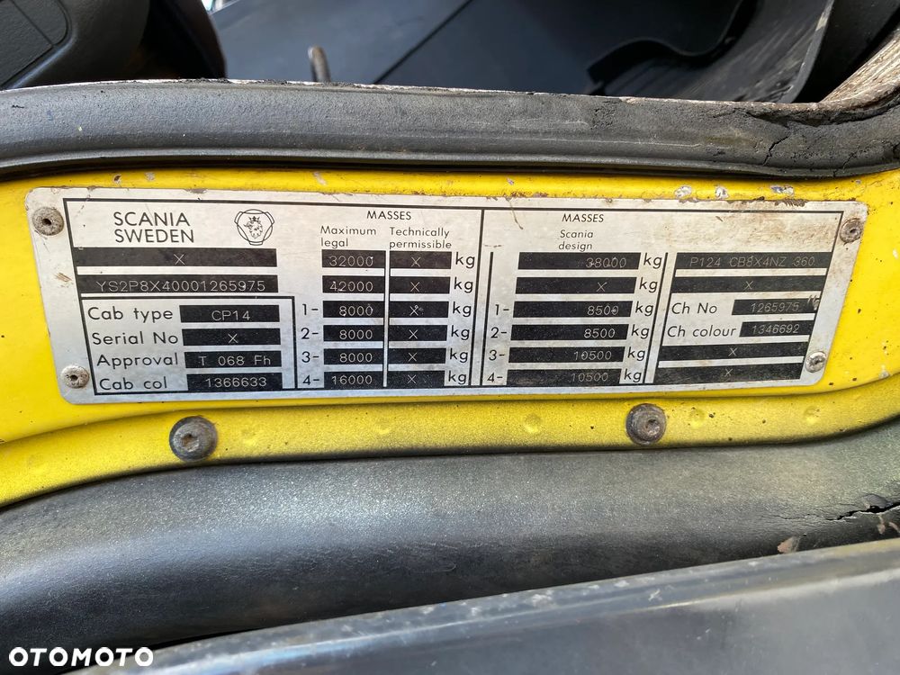 Scania P124c 360 MEILLER - 18