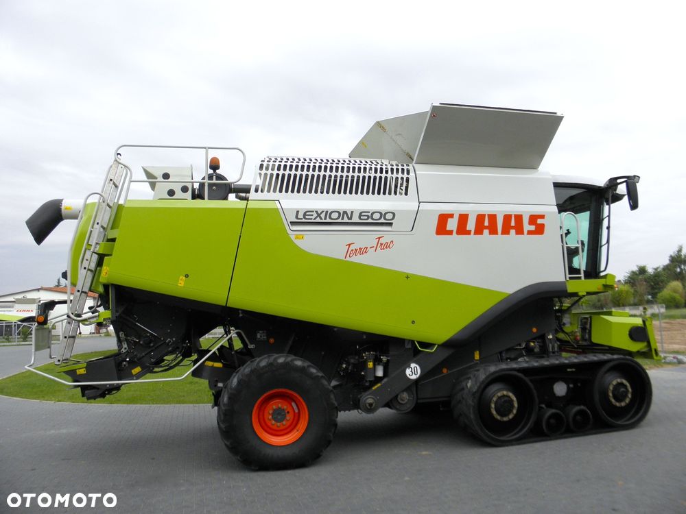 Claas Lexion 600 Terra Trac 2008 Rok, Najbogatsza Wersja, heder V1050, Nie Malowany, Stan Idealny - 8