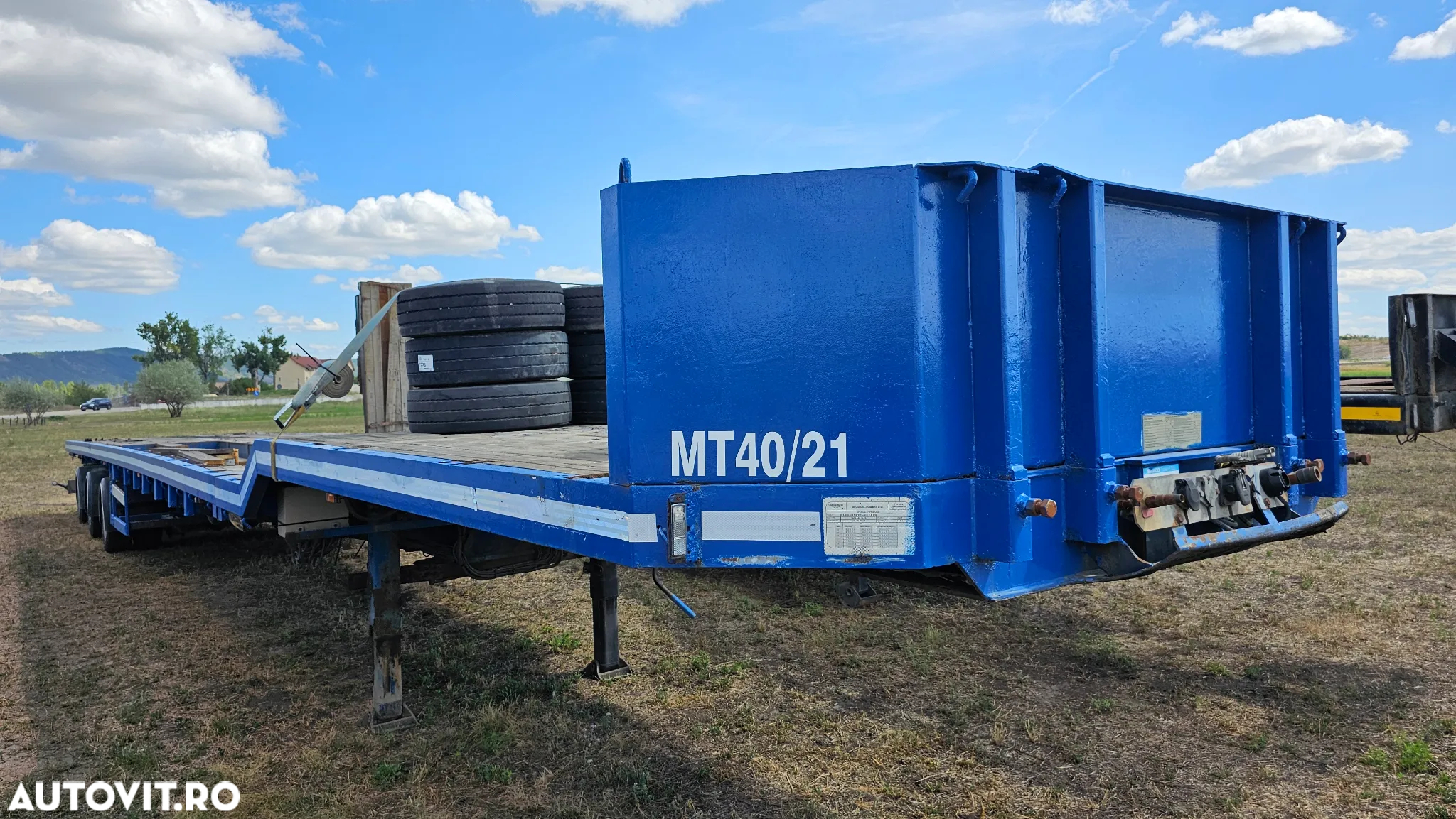 Broshuis 3 axe Semiremorcă platformă extensibila la 46 m - 7