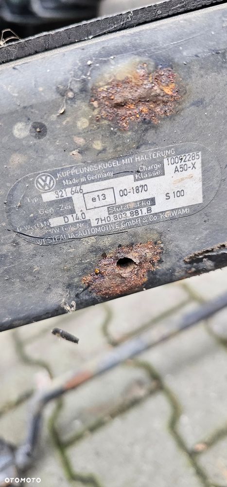 Hak holowniczy Vw T5 Lift 7H0803881B - 3