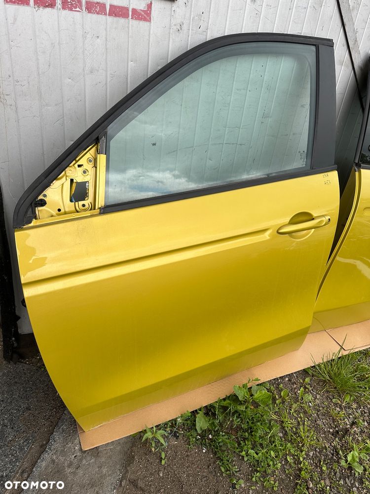 SMART 453  FORFOUR drzwi lewe czarne zlote szyba zamek podnośnik - 2