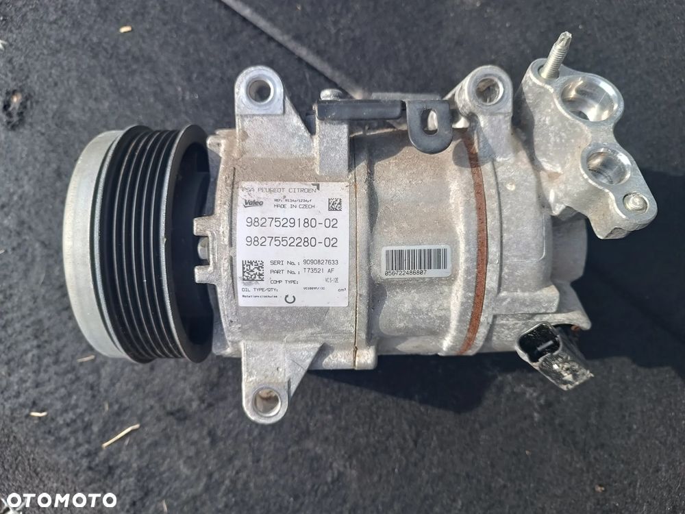SPRĘŻARKA KOMPRESOR KLIMATYZACJI 9827529180-02 PEUGEOT CITROEN - 1