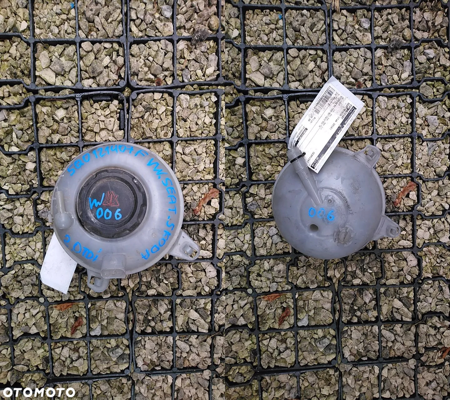 VW AUDI SEAT SKODA ZBIORNICZKI WYRÓWNAWCZE / SPRYSKIWACZY - 7