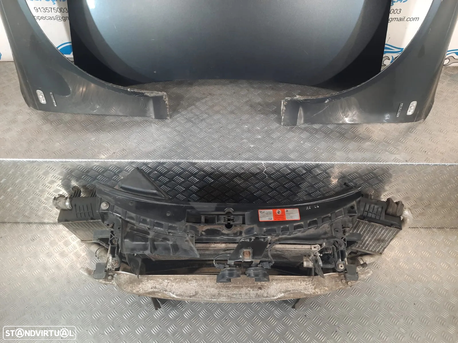 FRENTE COMPLETA AUDI A6 C6 SLINE S-LINE DIESEL XENON - 13