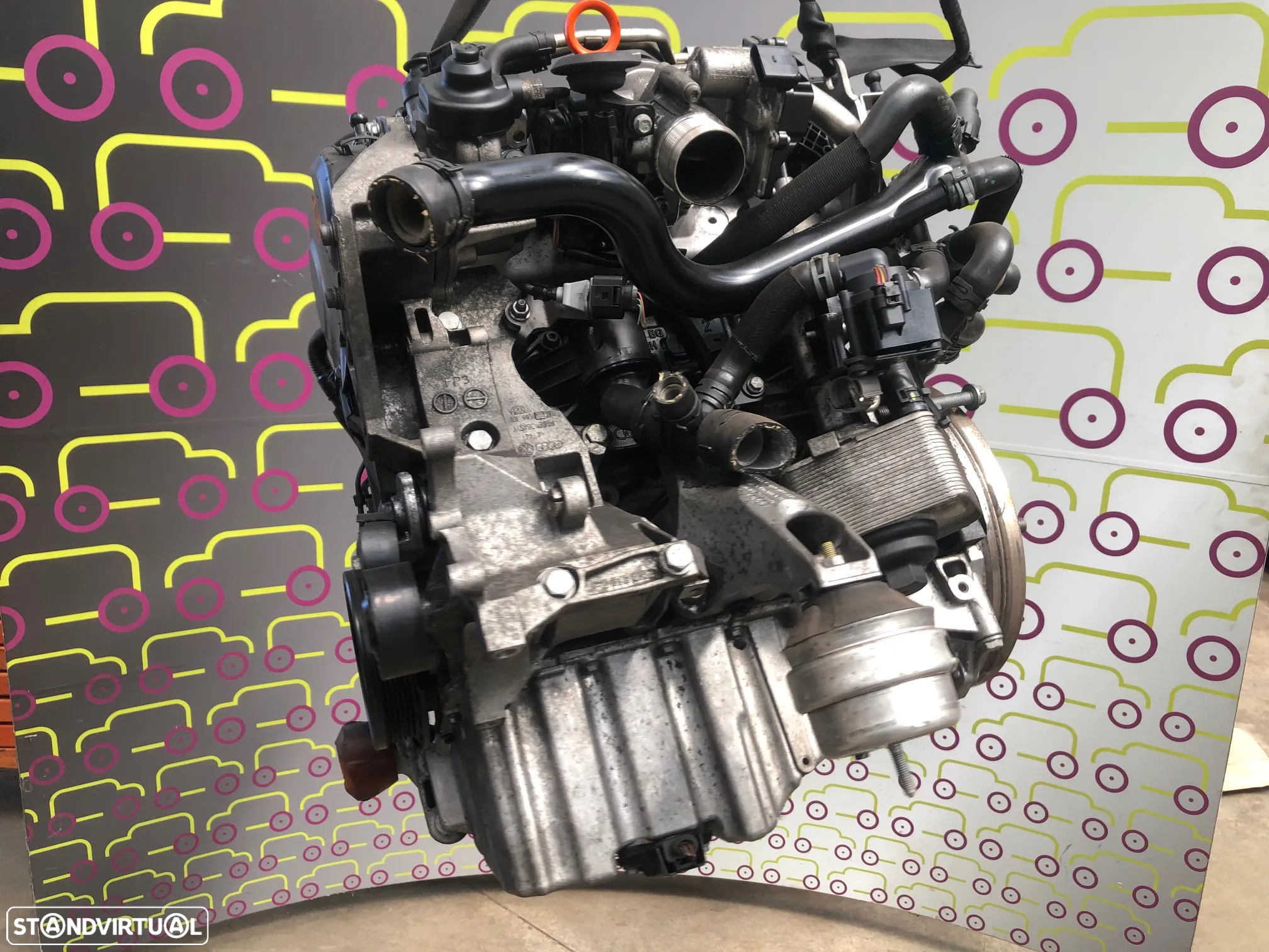 Motor AUDI A4 (B8)  2.0 Tdi de 2012 Ref. CAG NO20345 - 2