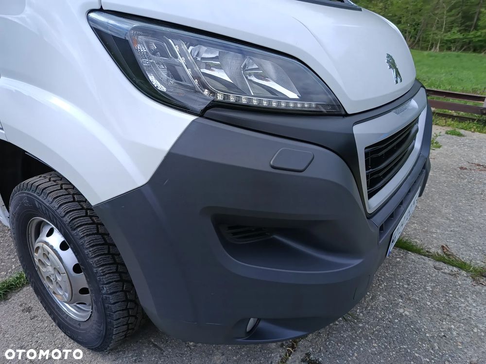 Peugeot Boxer 2.0 diesel 163kM, manual, końcówka 2016roku, WEBASTO, HAK, UDOKUMENTOWANY NIEWIELKI PRZEBIEG! 100% ORGINALNY LAKIER! AUTO SPRAWNE !! - 19