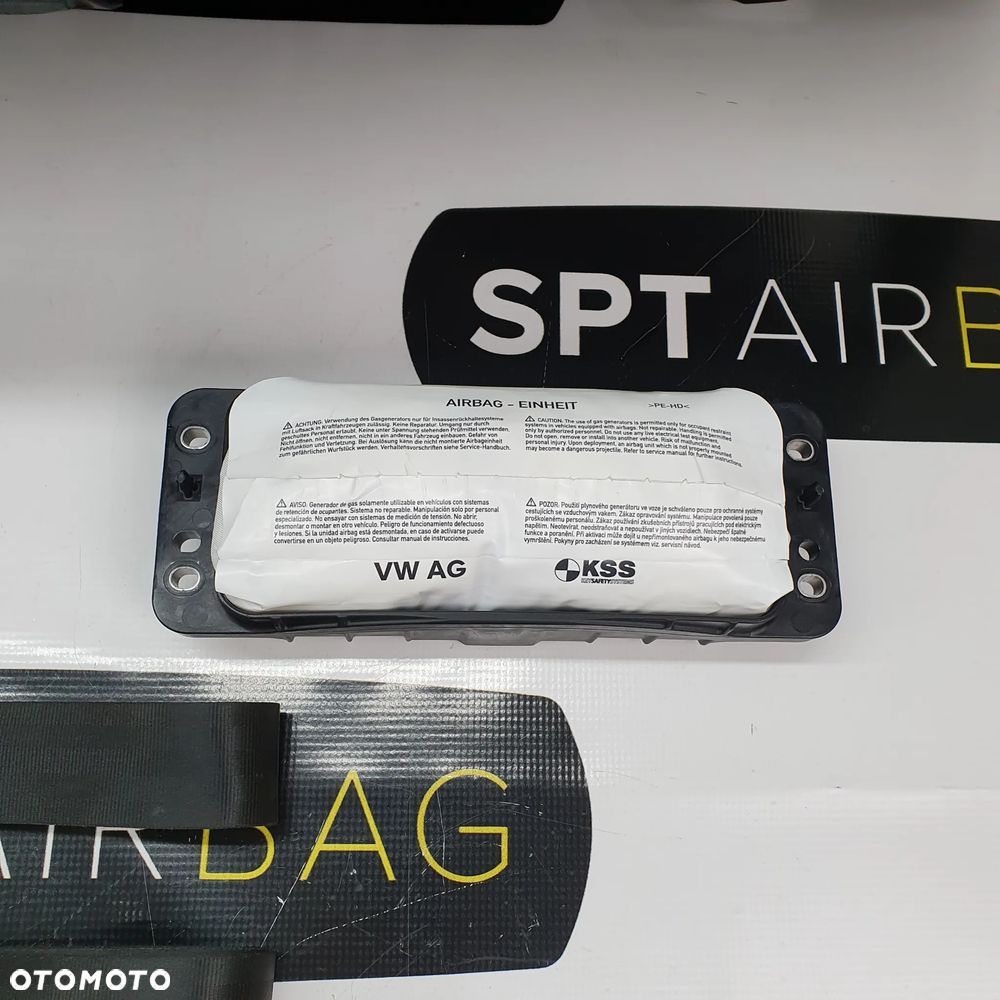 VW T6.1 DESKA ROZDZIELCZA KONSOLA KOKPIT PULPIT PODUSZKI AIRBAG AIR BAG PASY KIT SET - 7