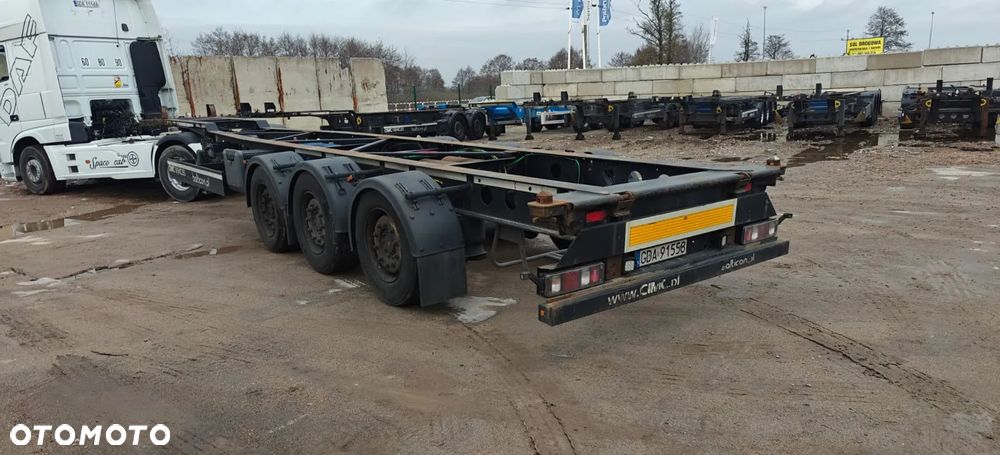 CIMC SX03 naczepa podkontenerowa 40", 45" - 2019r. - 1