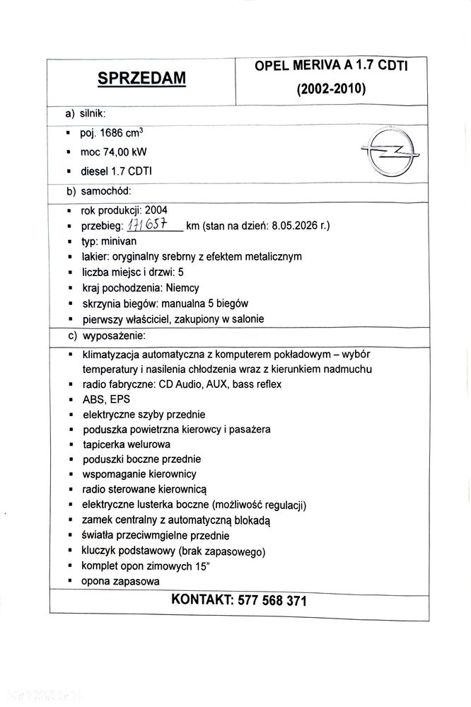 Opel Meriva 1.7 CDTI Cosmo - 16
