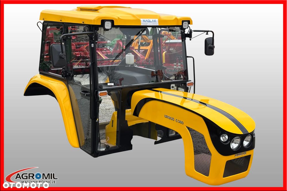 Kabina C-360 z błotnikami BTW X 2023 r. Naglak + maska 04 kolor żółty - 1