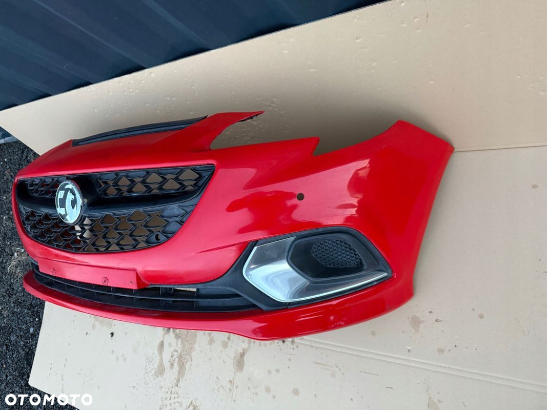 ZDERZAK Opel Corsa E OPC KOMPLET ORYGINAŁ PRZÓD - 2