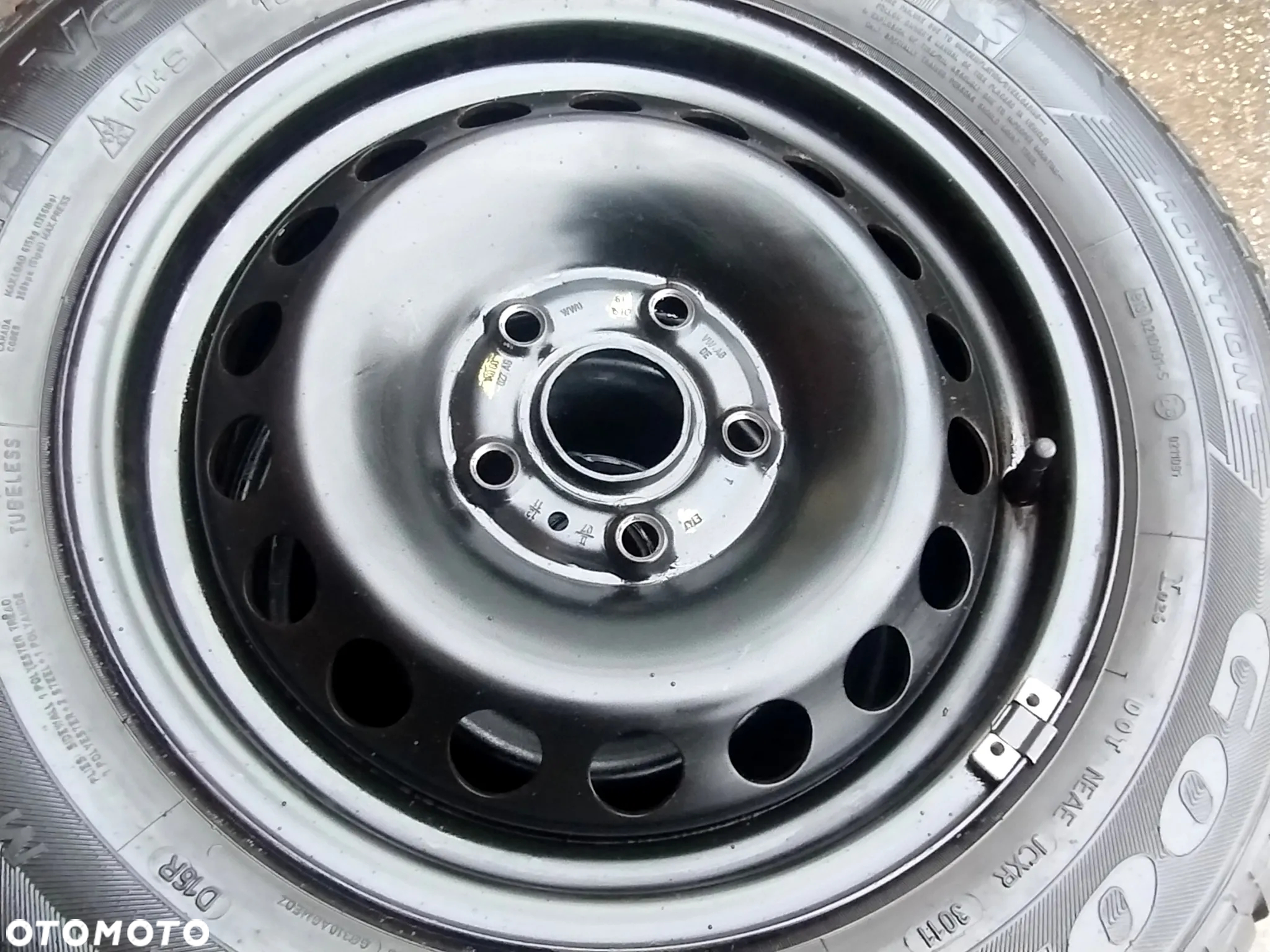5x112 Felgi stalowe Stal 15 Koła Całoroczne Wielosezonowe VW GOLF CADDY TOURAN SHARAN AUDI A4 B5 B6 A6 C5 SEAT LEON TOLEDO ALHAMBRA ALTEA SKODA OCTAVIA Passat B5 195/65 7mm Legnica ALU-RAD - 6