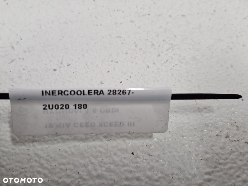 KIA CEED III XCEED 1.6 CRDI RURA WĄŻ PRZEWÓD INTERCOOLERA POWIETRZA 28267-2U020 - 8