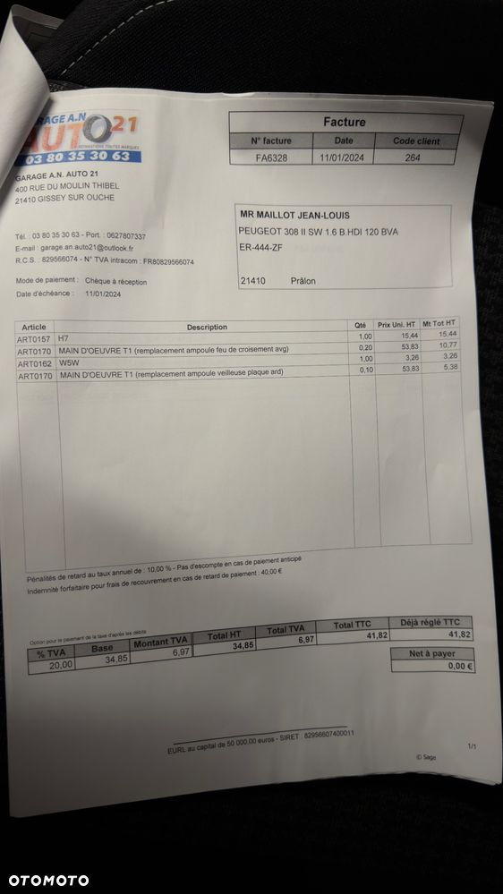 Peugeot 308 BlueHDi 120 EAT6 Stop & Start Active Business-Paket - 27