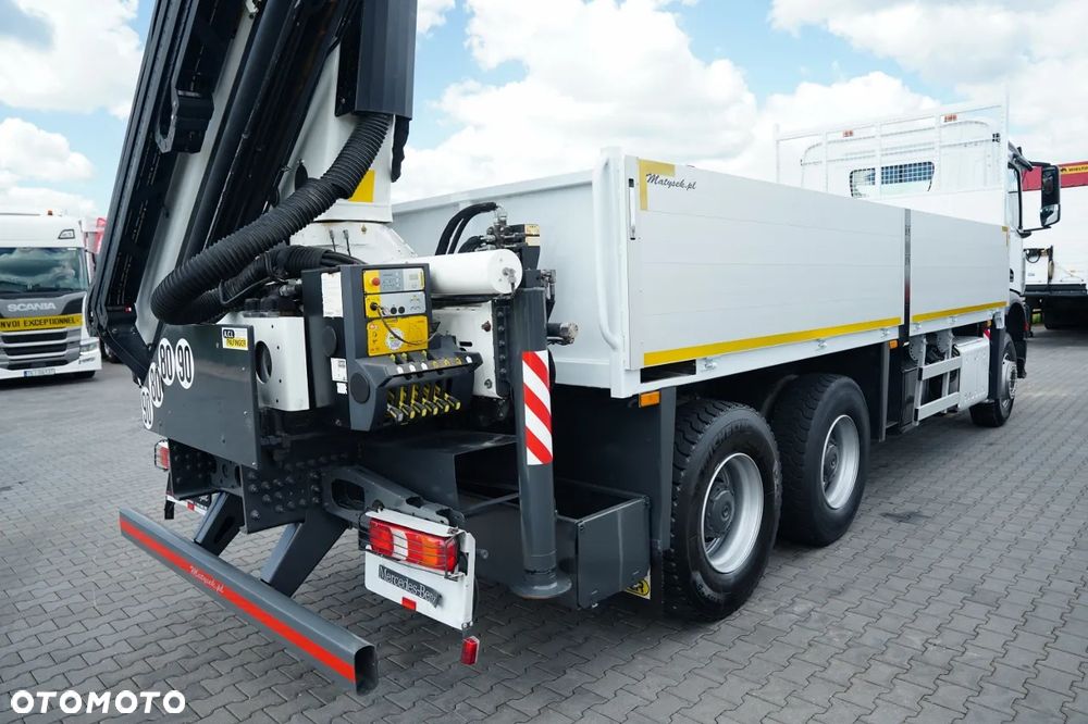 Mercedes-Benz AROCS 2636 / 6x4 / SKRZYNIOWY - 6,3 M / HDS PALFINGER PK 22002- EH D- 15 M / MAX UDŹWIG 5 700 KG / ROTATOR / PILOT / EURO 6 - 16
