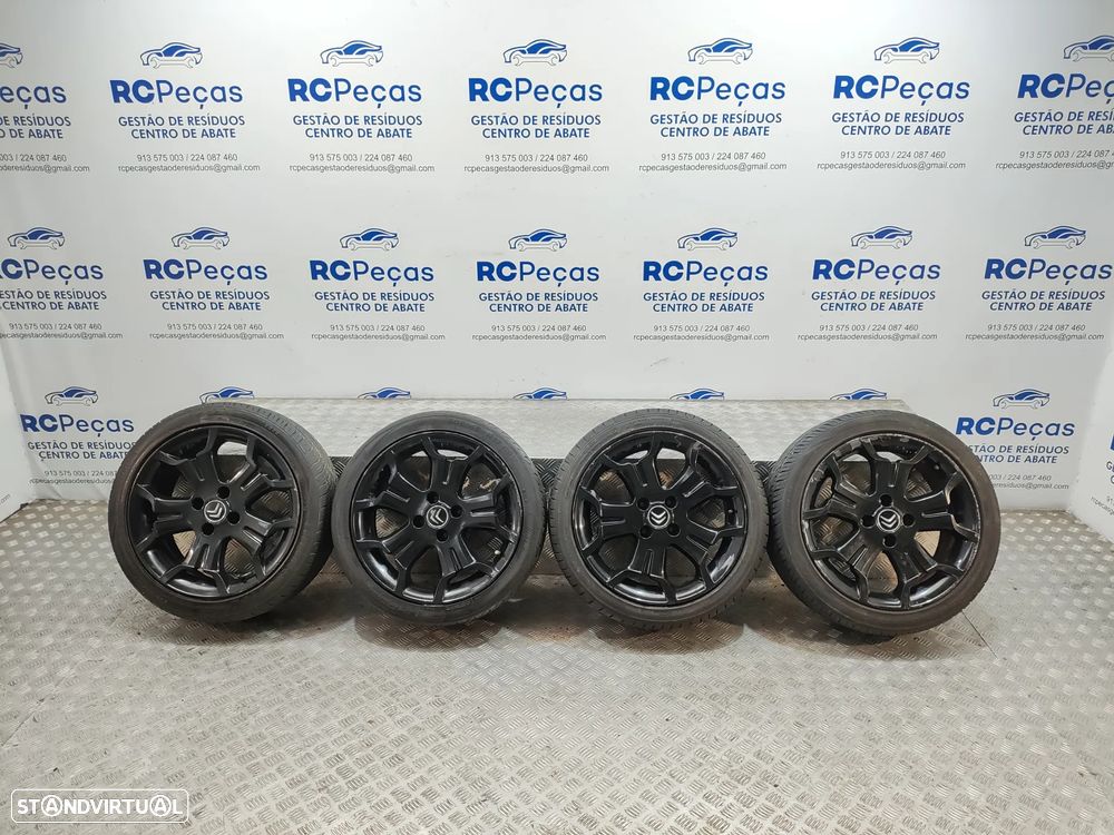 Conjunto de jantes Ronal originais Citroen DS3 DS Sport 7J ET25 4x108 - 12