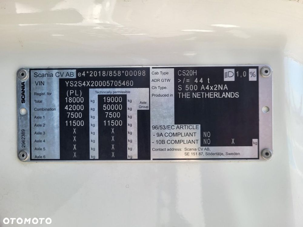 Scania S 500 A4x2NA Standard - 11